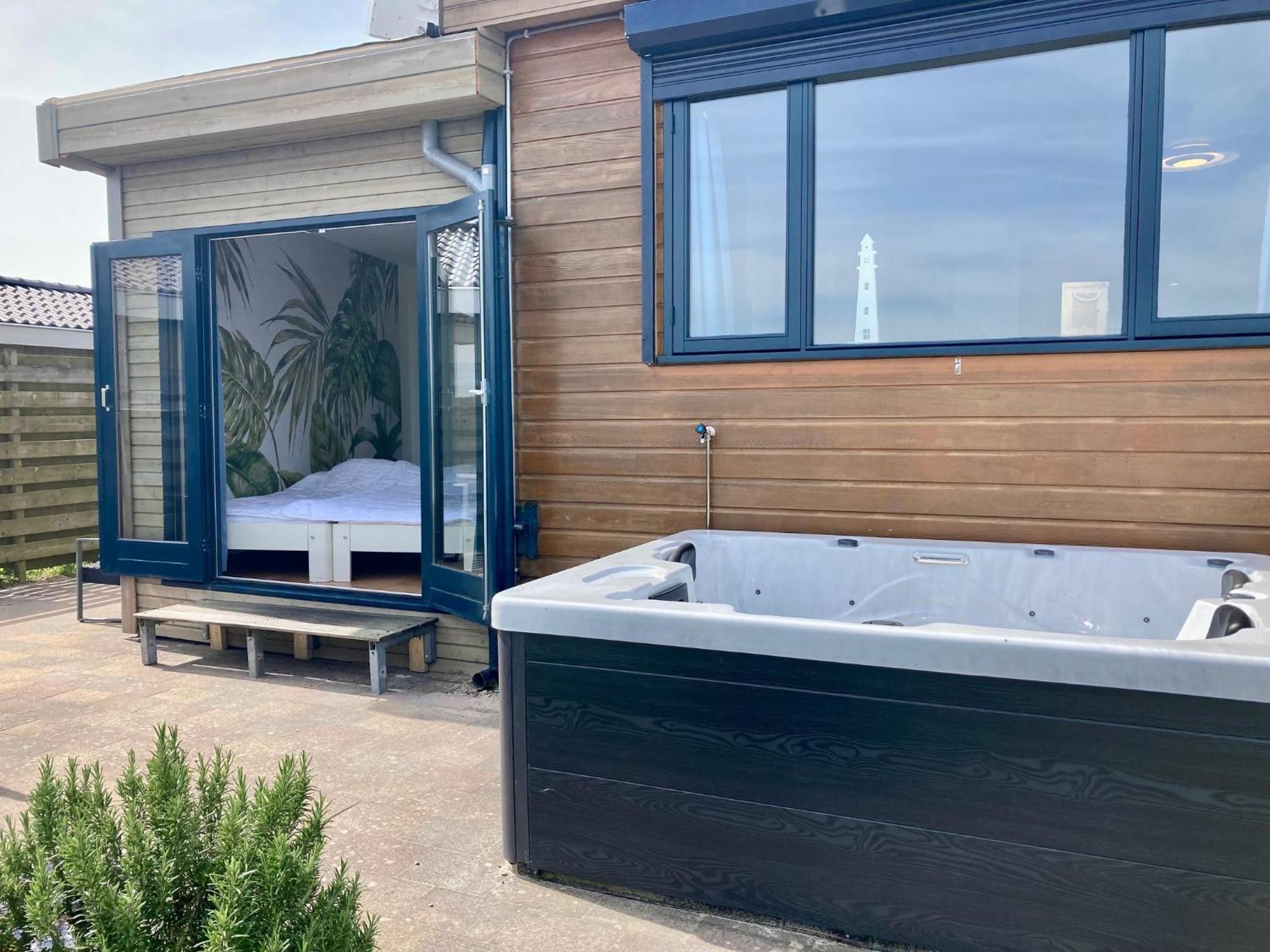 Lakeview 6 Pers Holiday Home Aurora With Fenced Garden, Whirlpool And Sauna Anjum Kültér fotó